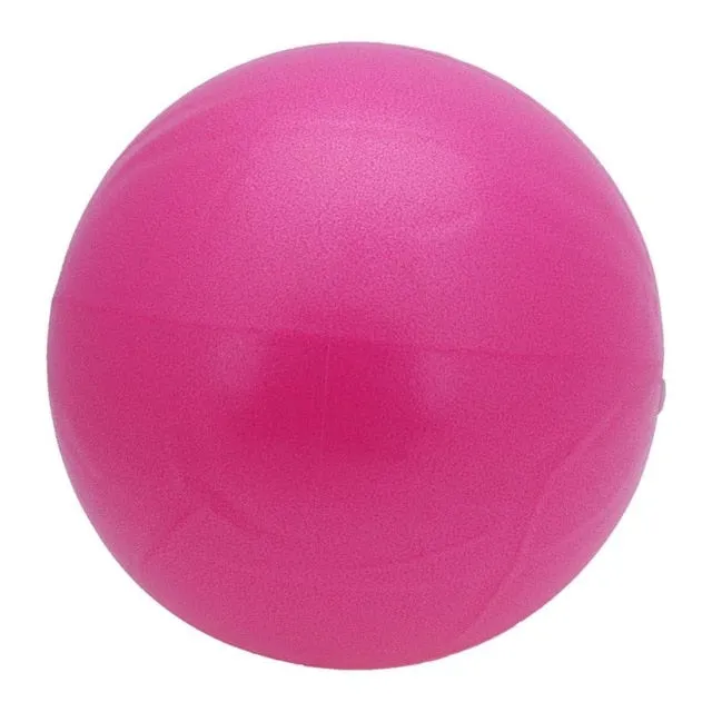 25cm Fitness Pilates Balance Ball Yoga Exercise Ball Child Adult Body Dexterity Exercise Tool Round Elastic Fitness Equipment