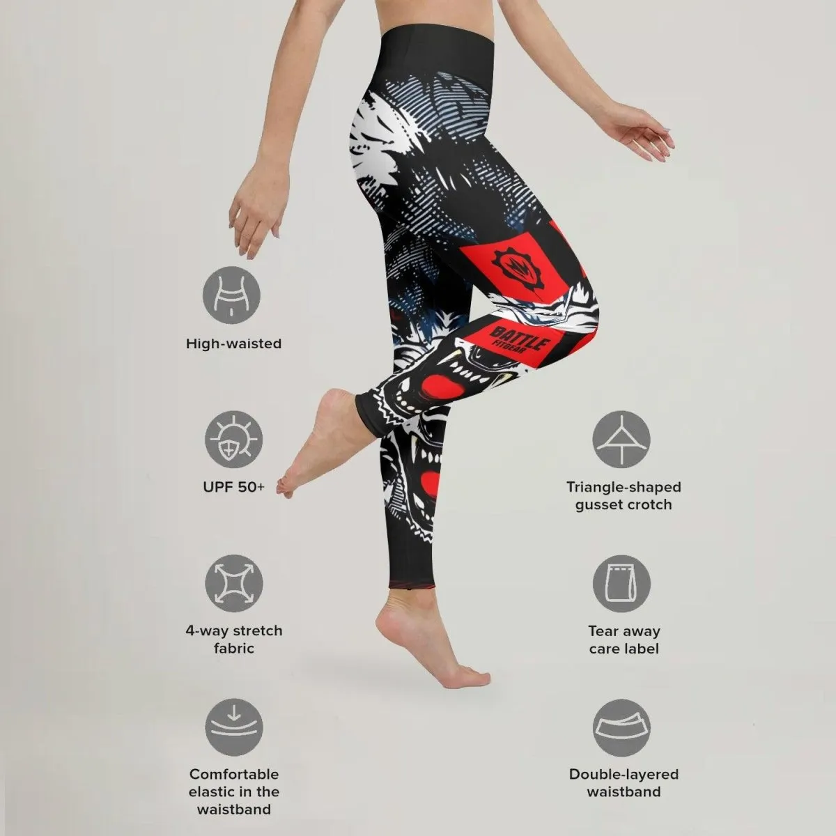 Angry Wolf Leggings