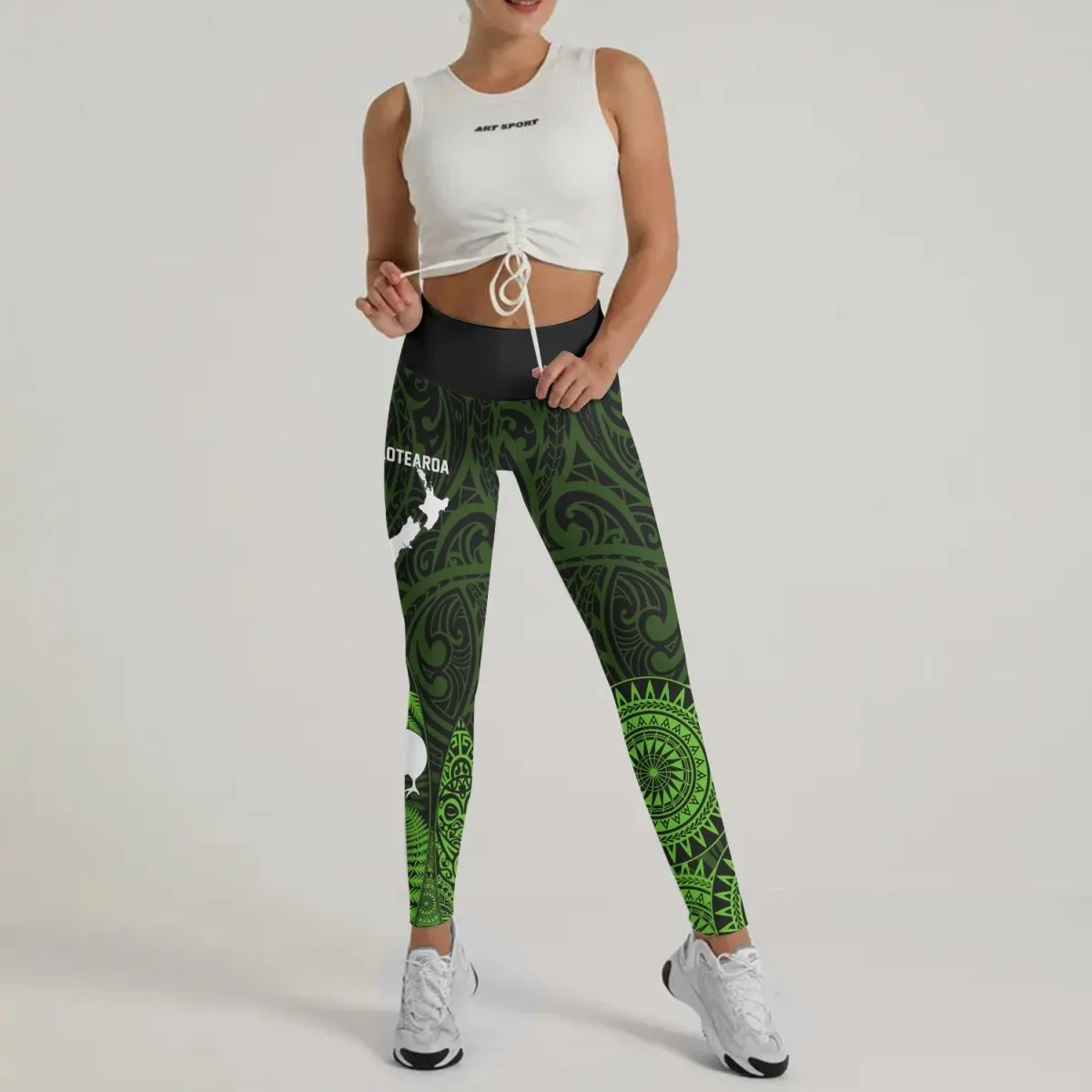 Aotearoa Kiwi Bird Leggings