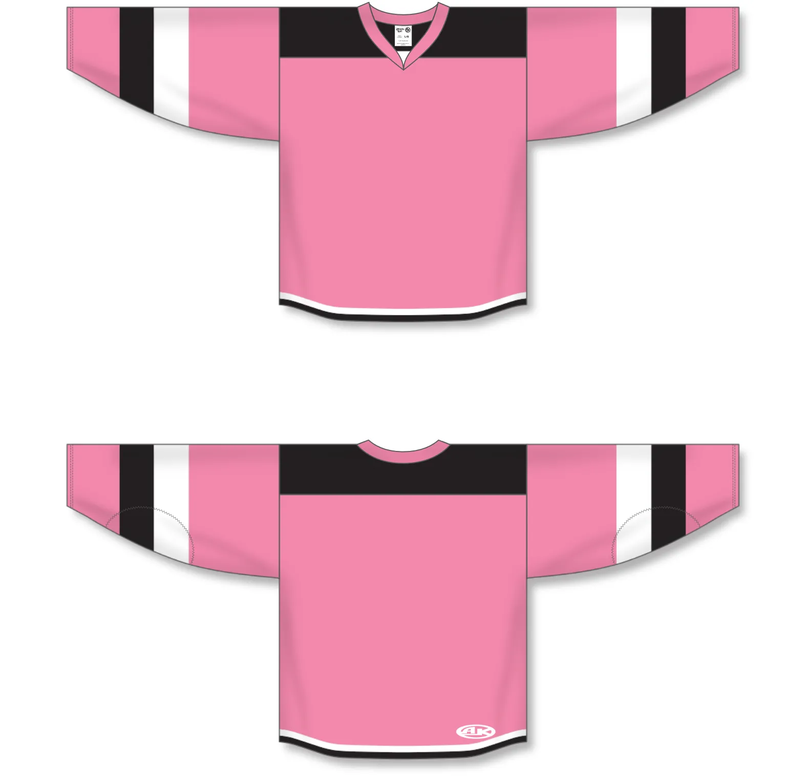 Athletic Knit (AK) H7400Y-272 Youth Pink Select Hockey Jersey
