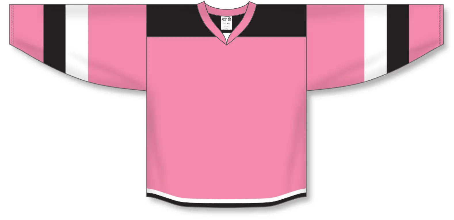 Athletic Knit (AK) H7400Y-272 Youth Pink Select Hockey Jersey