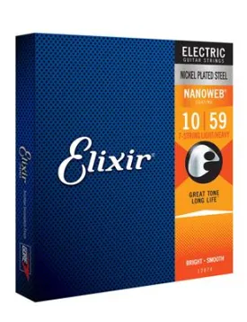 Elixir E12074 Nano Elec 7-Str 10-59 Set