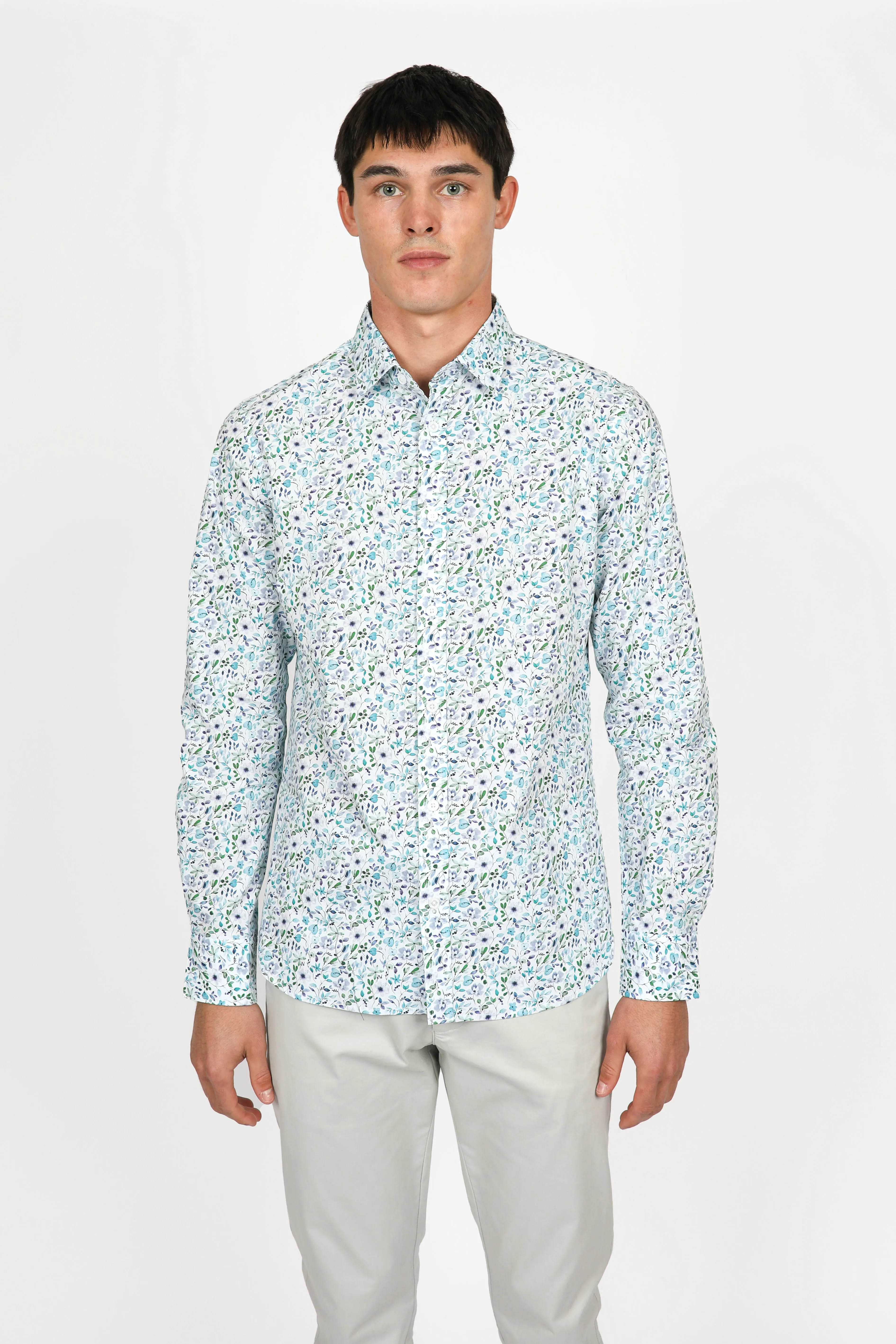 Floral Long Sleeve Shirt