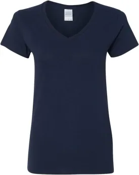 Gildan Women's Heavy Cotton V-Neck T-Shirt, 2-Pack