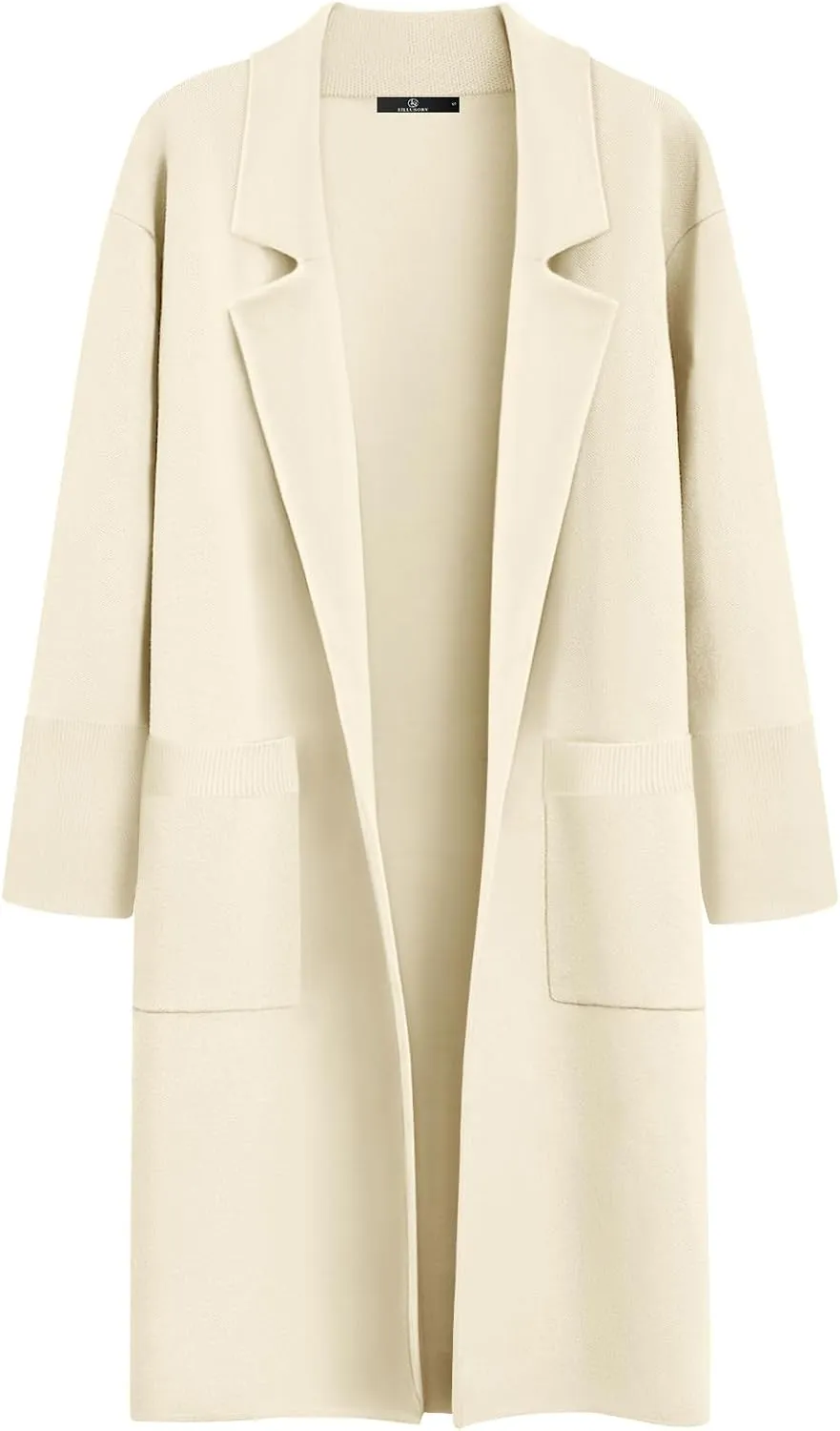 LILLUSORY Women's Long Dressy Cardigan Sweaters Fall Oversized Coatigan Jackets 2025 Knit Business Casual Winter Coats