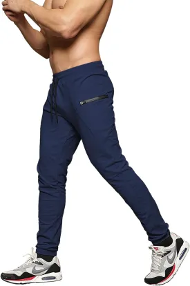MAIKANONG Mens Slim Joggers Tapered Sweatpants Gym Workout Pants for Running Athletic Casual