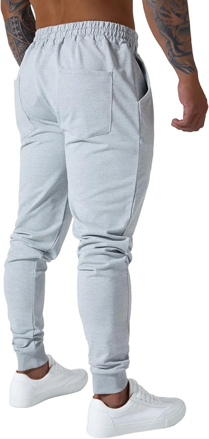 Men's Slim fit Jogging Pants, Suitable for Running and Fitness Activities, Bottom Binding Sports Pants
