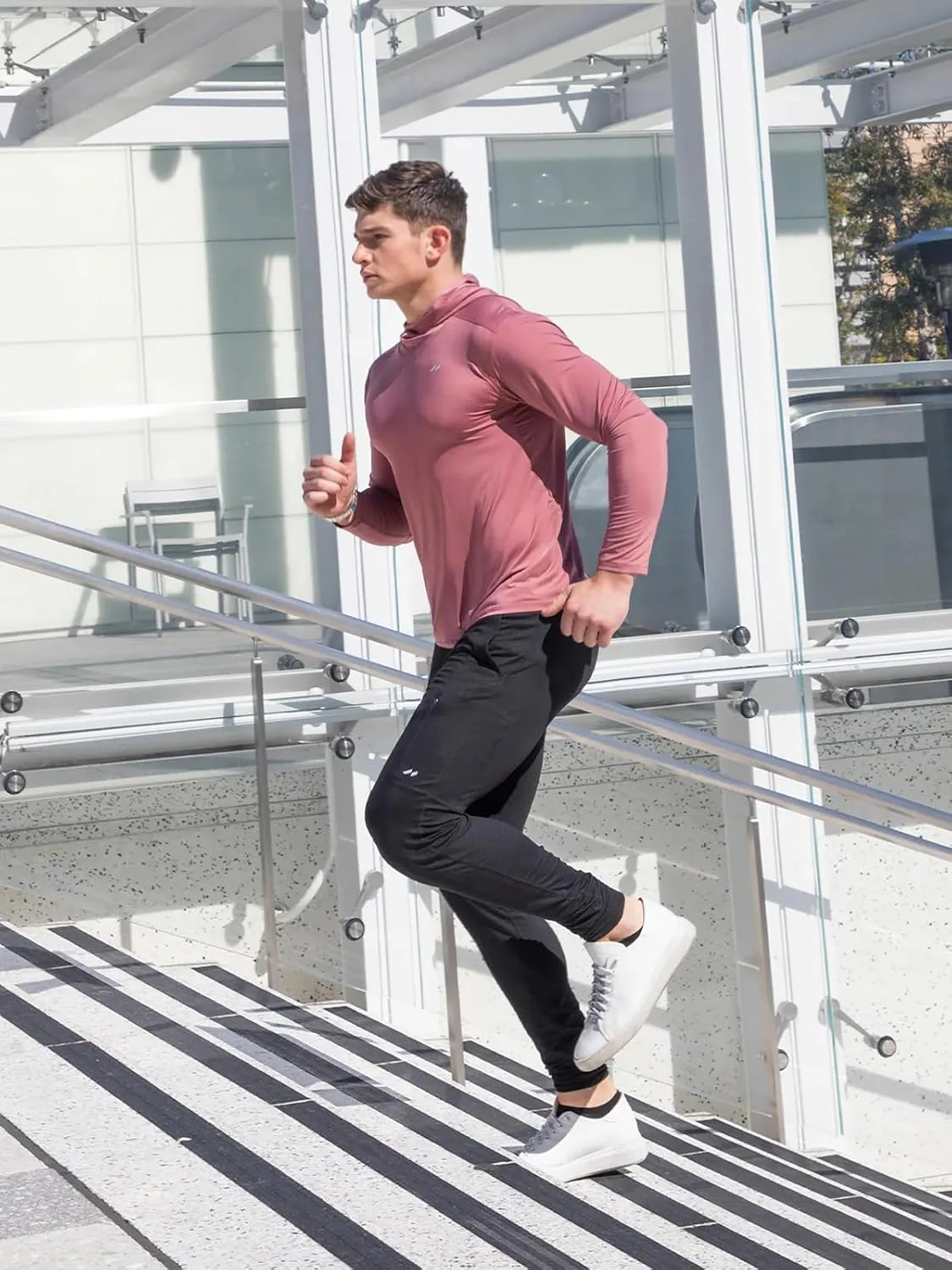 Men's Softest Performance Athletic Workout Jogger Sweatpants Cycling Fitness Running
