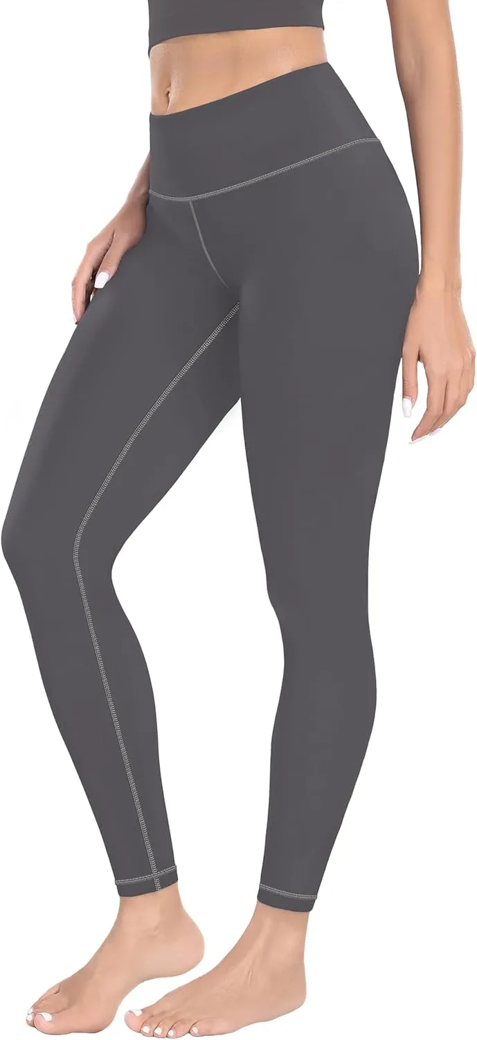 MIRITY High Waist Yoga Leggings for Women - Full Length Buttery Soft Workout Stretchy Yoga Pants Pack of 1