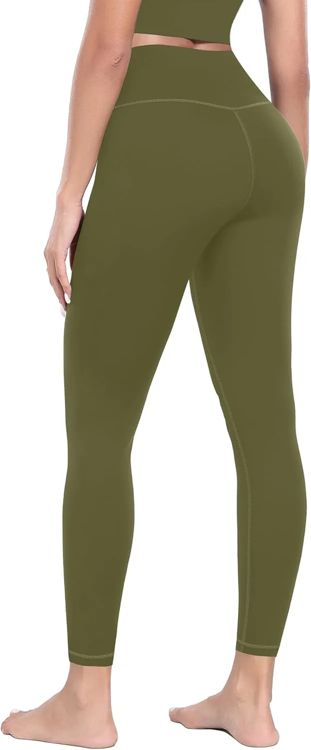 MIRITY High Waist Yoga Leggings for Women - Full Length Buttery Soft Workout Stretchy Yoga Pants Pack of 1