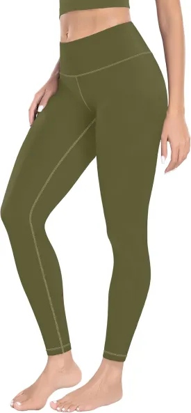 MIRITY High Waist Yoga Leggings for Women - Full Length Buttery Soft Workout Stretchy Yoga Pants Pack of 1
