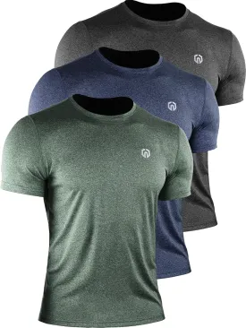 NELEUS Men's Dry Fit Athletic Running Shirt