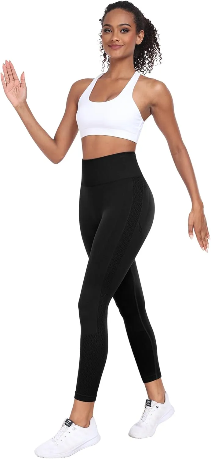 NORMOV Seamless Workout Butt Lifting Leggings - Booty Scrunch Gym Leggings for Women