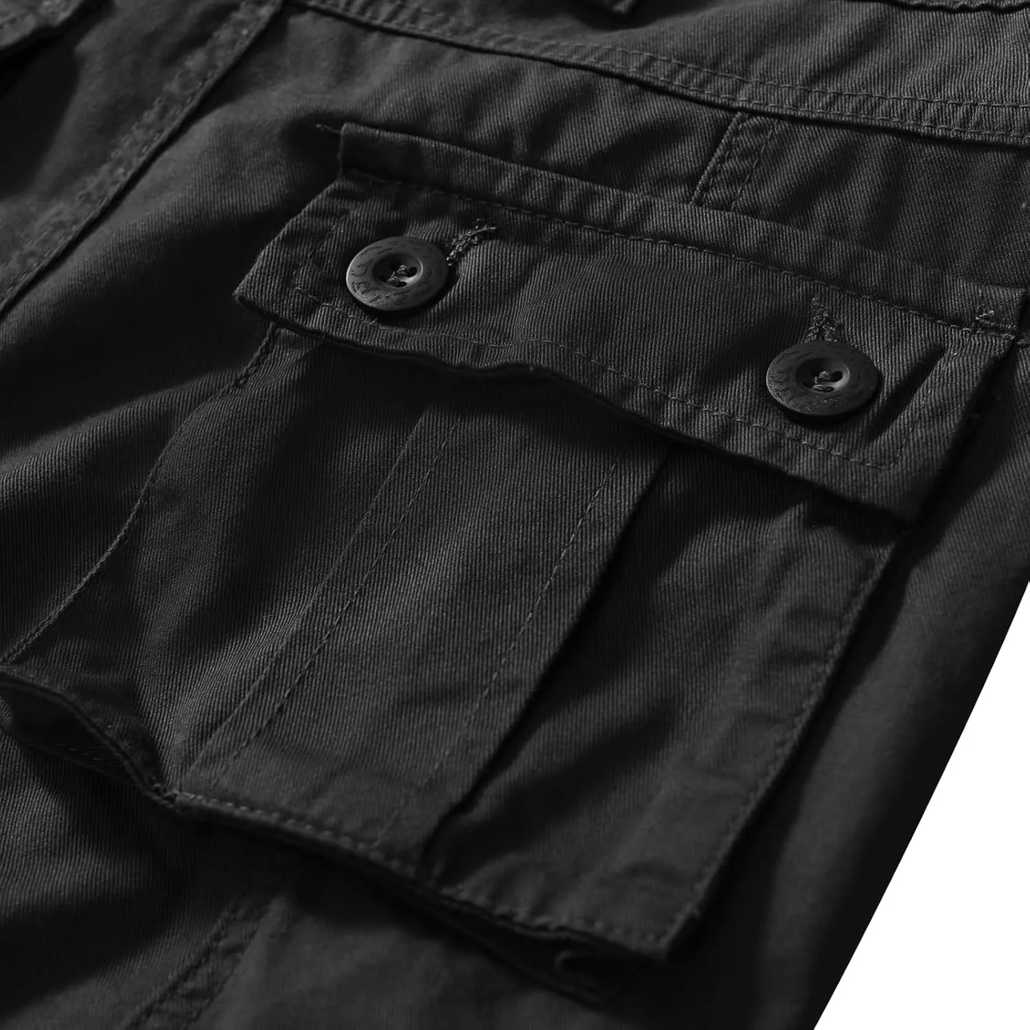 Sobrisah Women Mid-Rise Cargo Pants Heavy Cotton Casual Pants 8 Pockets Regular Fit/Plus Size Military Work Trousers