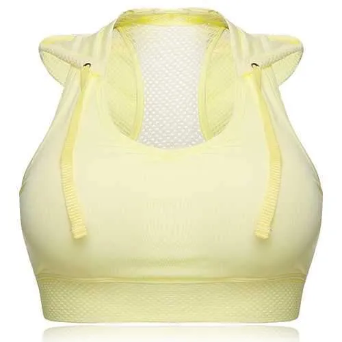 Soft Padded Shockproof Breathable Running Yoga Vest Sport Bra