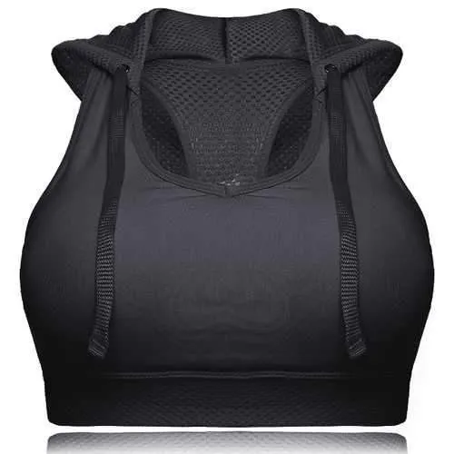 Soft Padded Shockproof Breathable Running Yoga Vest Sport Bra