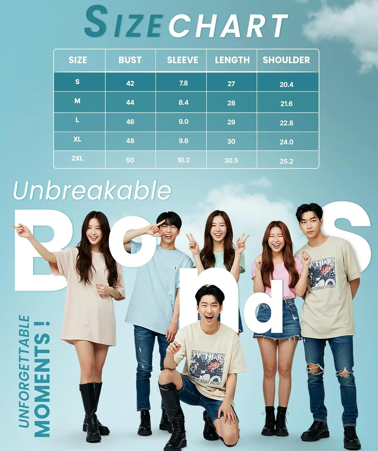 Unspoken Girl Trendy Oversized T-Shirts for Women, Cotton T-Shirts, Perfect for Casual Wear & Gifting | WB.6.33